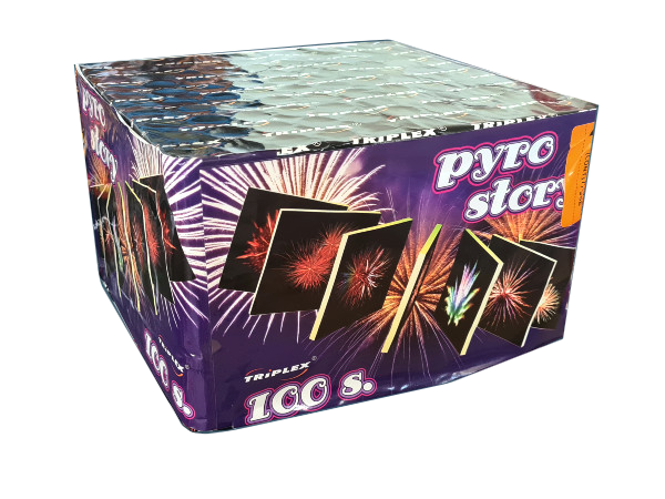 wyrzut-TXB705 PYRO STORY 100sh; 0.8” F3 4/1