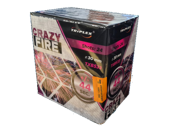 wyrzut-TXB533 CRAZY FIRE 24sh; 1.2" F2 6/1
