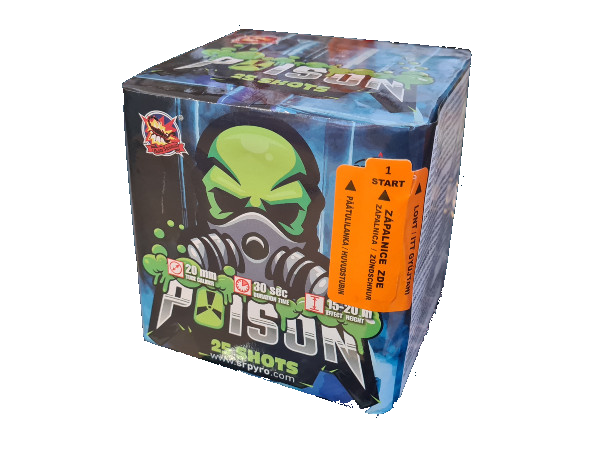 wyrzut-2520MIX3 POISON 25sh; 0.8" F2 12/1