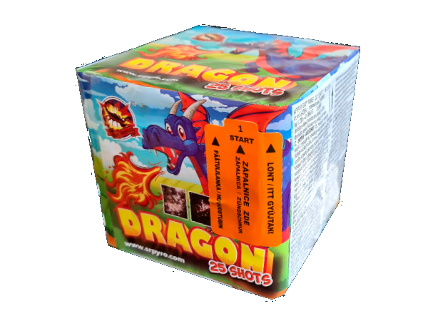 wyrzut-CLE4268-1 DRAGON 25sh; 0.8" F2 18/1