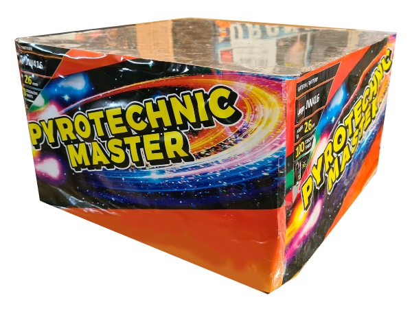 wyrzut-JW416 PYROTECHNIK MASTER 100sh; 1" F3 1/1