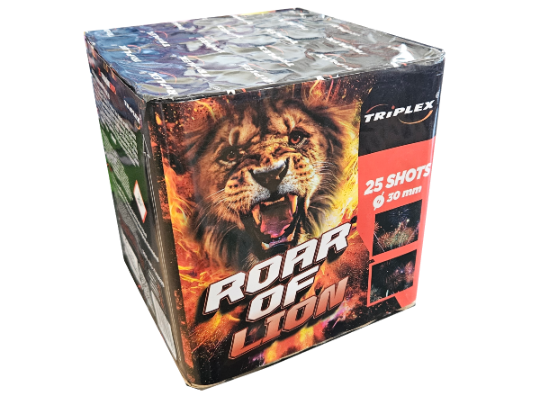 wyrzut-TXB1039 ROAR OF LION 25sh 1.2” F2 6/1