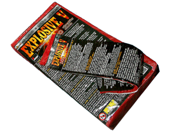 petarda-JC100 EXPLOSIVE 5 100sh F2 8/20/100