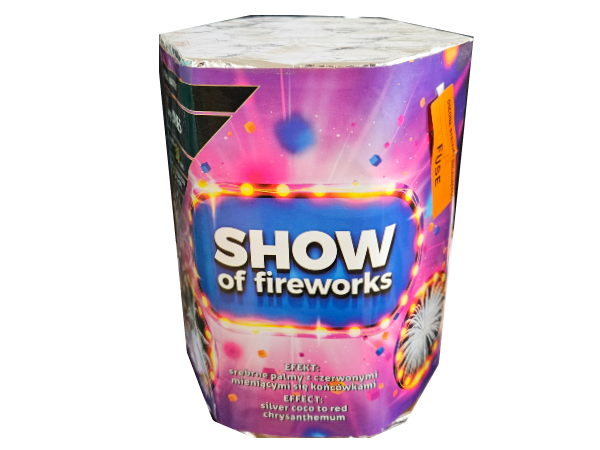 wyrzut-JW65 SHOW OF FIREWORKS 19sh; 1.2" F3 6/1