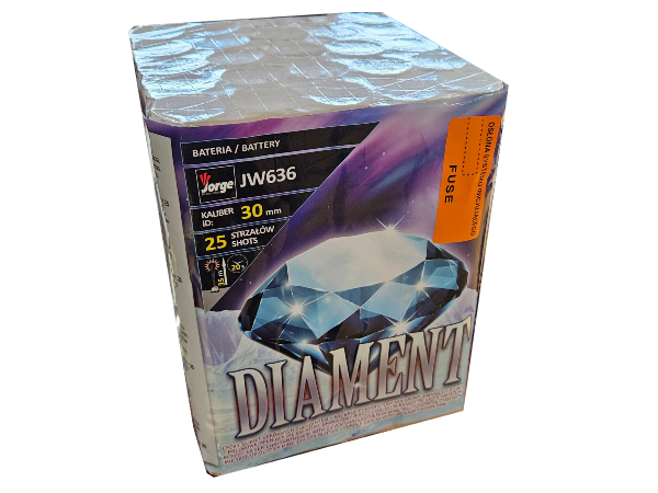 wyrzut-JW636 DIAMENT 25sh; 1.2" F3 4/1