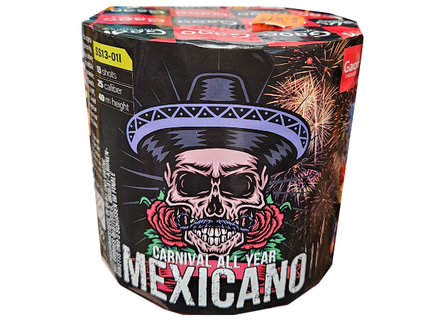 wyrzut-SS13-01I MEXICANO 13sh; 1" F2 9/1