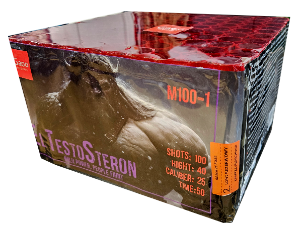 wyrzut-M100-1 TESTOSTERON 100sh; 1" F2 2/1