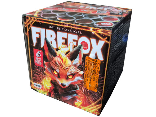wyrzut-C2520BP FIRE FOX 25sh; 0.8" F2 12/1