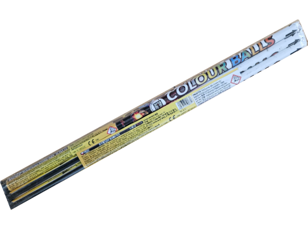 rzymskie-PXO212 COLOUR BALLS 20sh; 0.3" F2 48/6