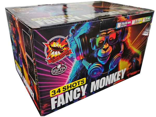 wyrzut-CLE4422 FANCY MONKEY 34sh; 1-1.2" F2 4/1