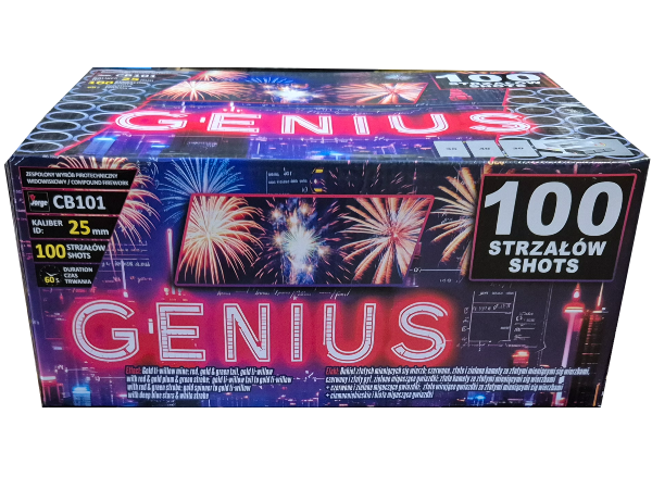 wyrzut-CB101 GENIUS 100sh; 1" F2 1/1