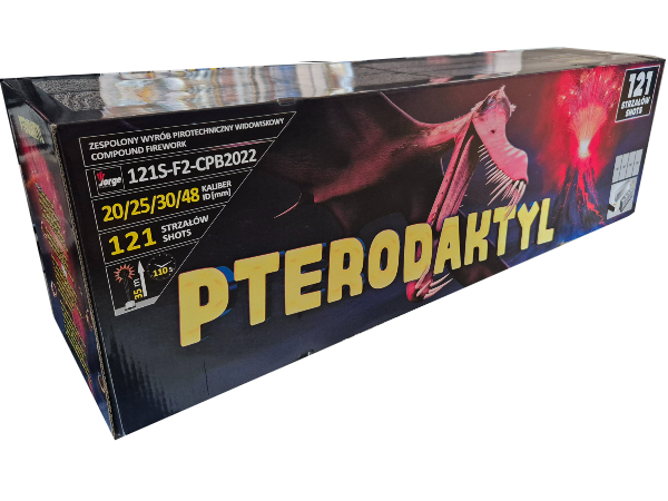 wyrzut-CPB2022 PTERODAKTYL 121s; 0,8-2'' F2 1/1