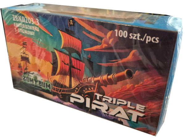 petardy-ZBK0203-3 TRIPLE PIRAT P1 40/100