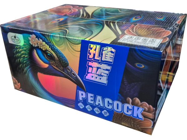 wyrzut- CLE4726 PEACOCK 124sh; 1.2" F3 1/1
