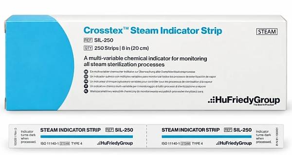 Testy paskowe do sterylizacji  Crosstex 4 klasy