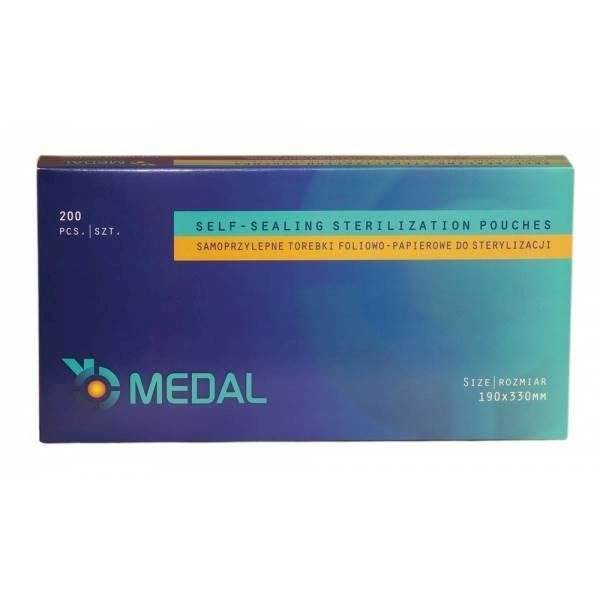 Torebki pap-foliowe ze wskaźnikiem 190x330  200szt