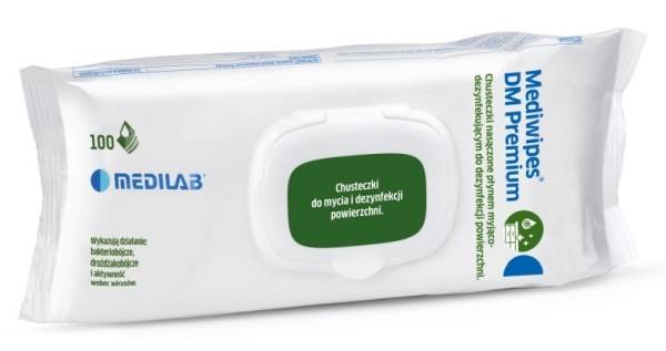 Chusteczki  Mediwipes DM Premium Flow Pack 100szt.