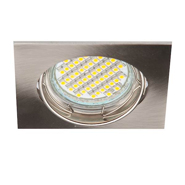 OPRAWA HALOGENOWA OH25 KWADRATOWA CHROM MAT 
