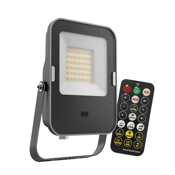 NAŚWIETLACZ LED 30W Z CZUJNIKIEM RUCHU-ZIMNA