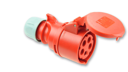 GNIAZDO STAŁE IP44 16A/5P 