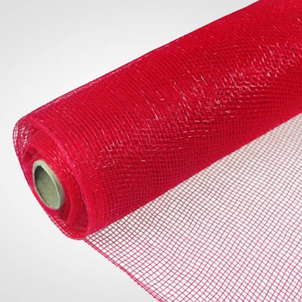 SIATKA PLASTIK ŻYŁKA 53CMX9Y CZERWONY