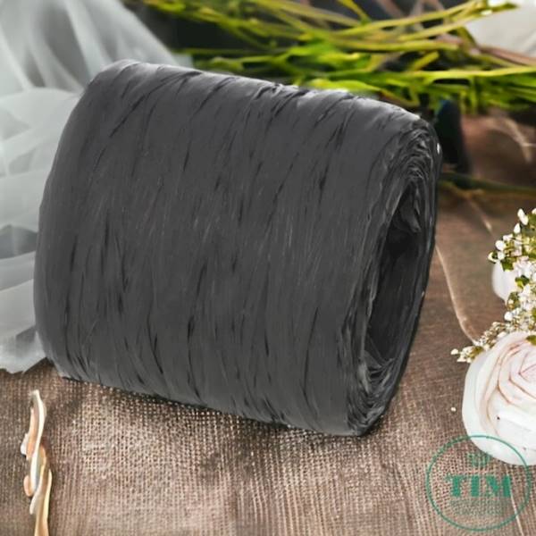 RAPHIA 45 CZARNY 200MT