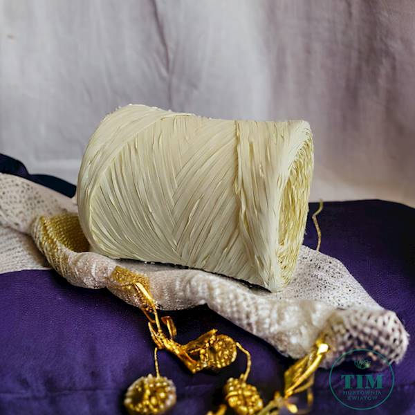 RAPHIA 04 CIEMNY KREMOWY 200MT