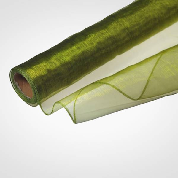 ORGANZA 40CM OLIWKA CIEMNY