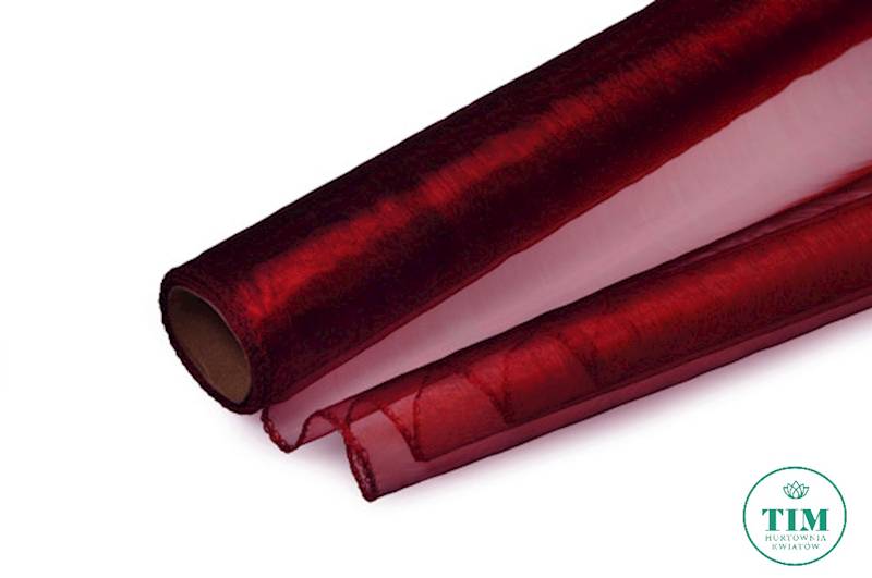 ORGANZA 40CM WINO