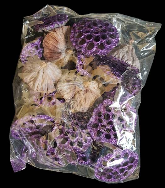 LOTOS BROKAT CIEMNY FIOLET 250g