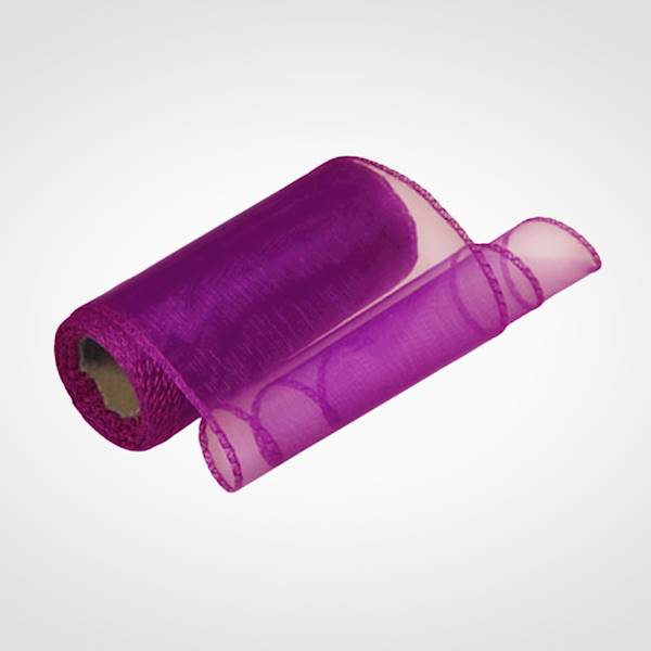 ORGANZA 12CM FIOLET