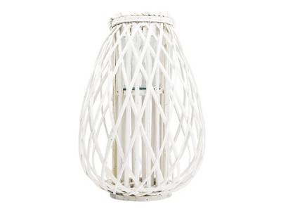 LAMPION RATTAN HT160852WH50 BIAŁY