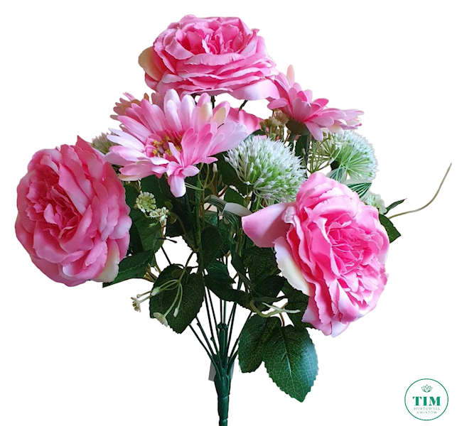 RÓŻA GERBERA BUKIET SL010 MIX KOLOR
