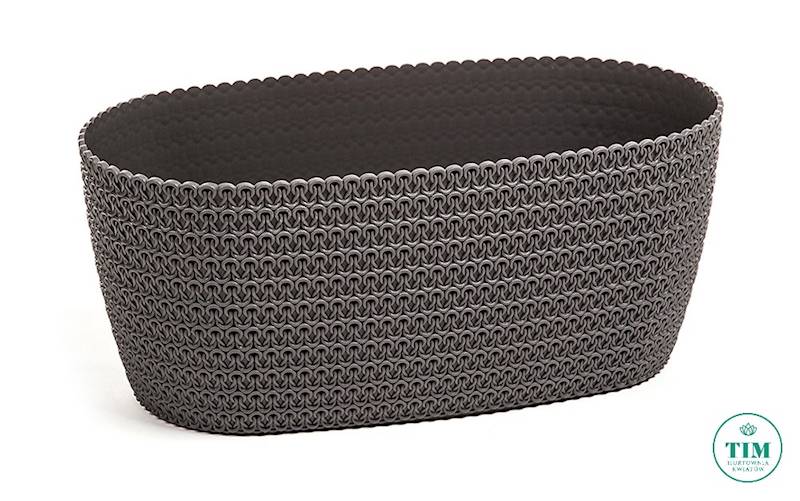 OSŁONKA OWALNA JERSEY LA78282 380MM ANTRACYT