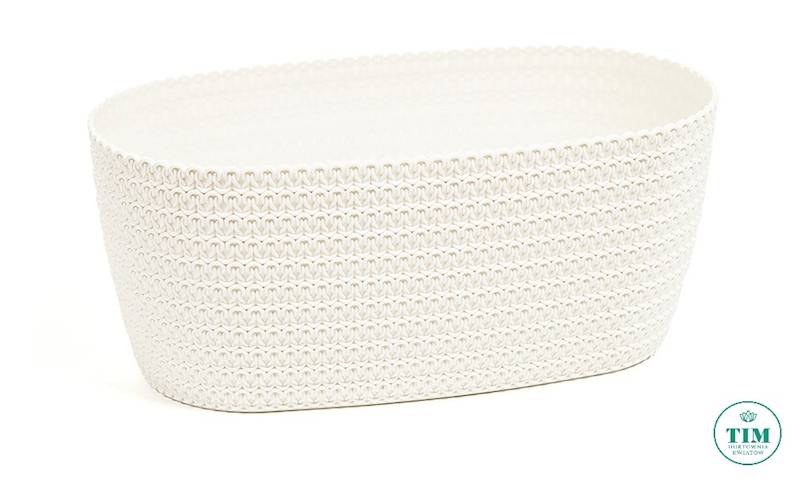OSŁONKA OWALNA JERSEY LA78274 380MM KREMOWY