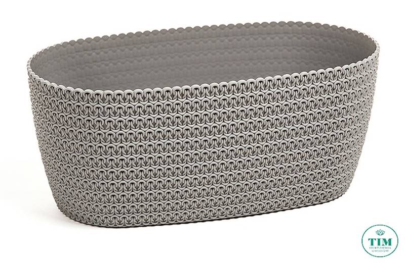 OSŁONKA OWALNA JERSEY LA78227 380MM SZARY