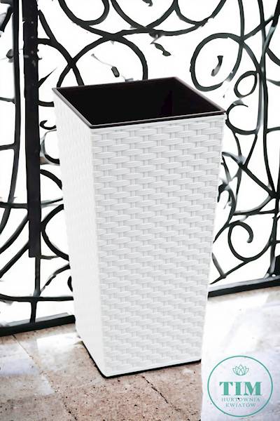 DONICZKA FINEZJA 400MM LA57505 RATTAN BIAŁY