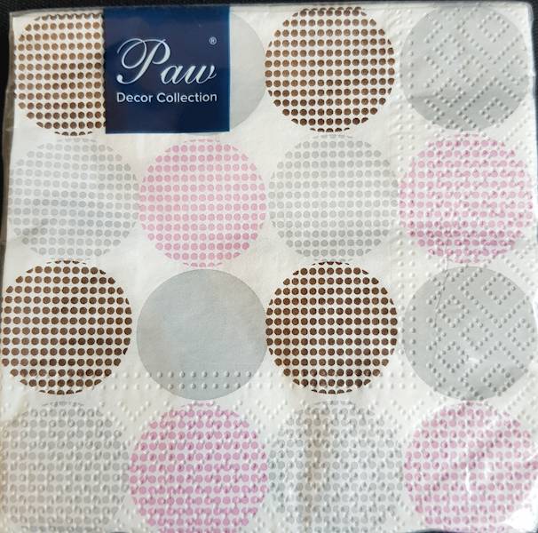 SERWETKA PAPIEROWA DECOR COOKTAIL 20 SZT. 25X25