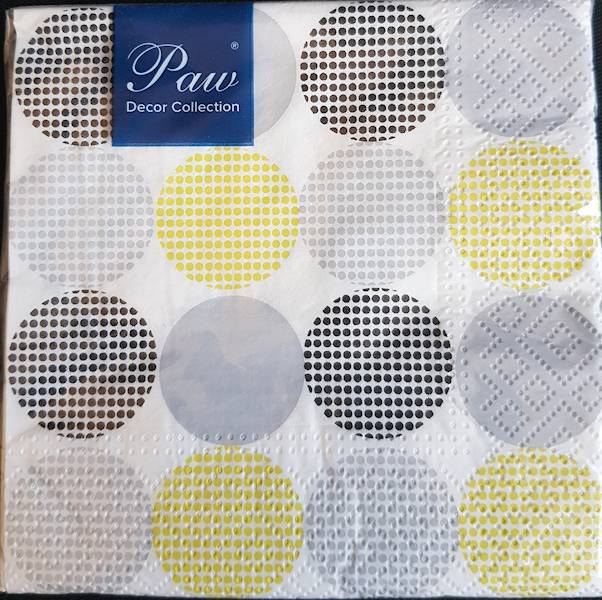 SERWETKA PAPIEROWA DECOR COOKTAIL 20 SZT. 25X25