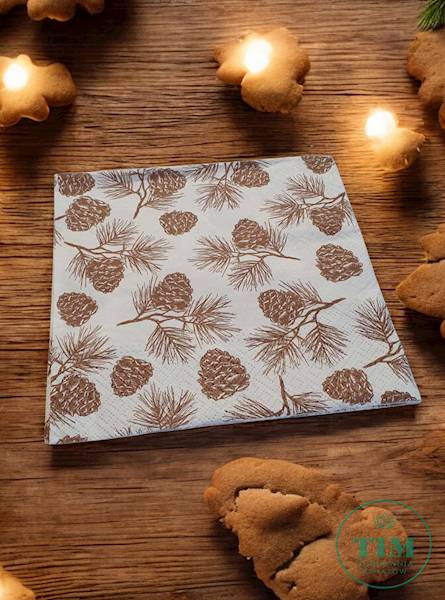 SERWETKA PAPIEROWA DECOR LUNCH 20SZT. 33X33