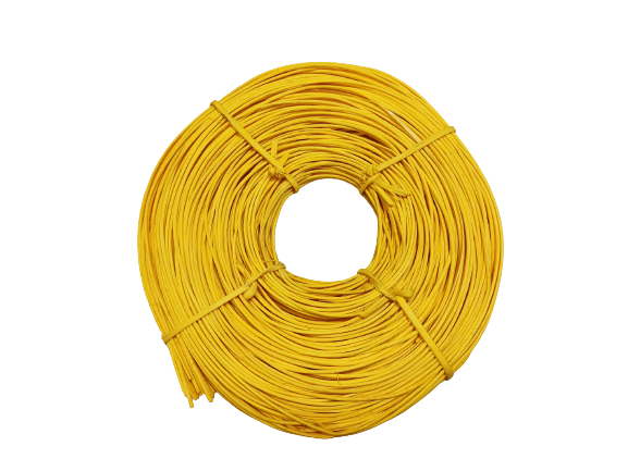 RATTAN KRĄŻEK ŻÓŁTY CIEMNY 1,75MT