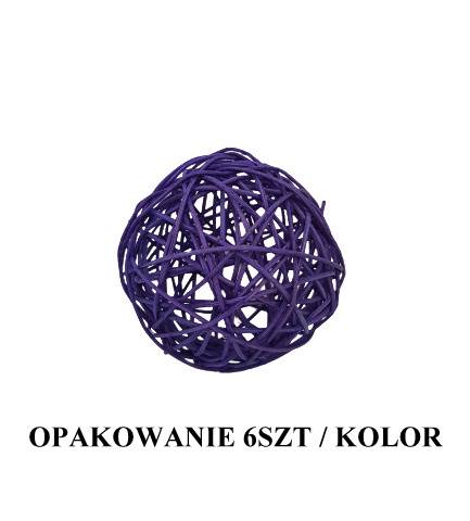 KULA RATTAN X6 TX40690 FIOLETOWY 10CM