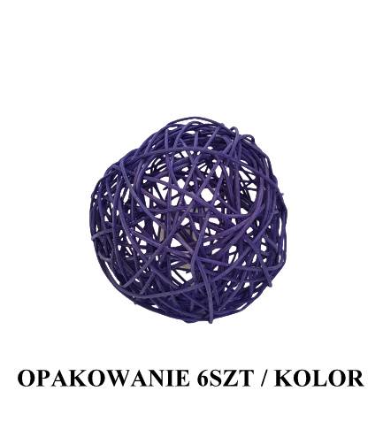 KULA RATTAN X6 TX40690 FIOLETOWY 12CM