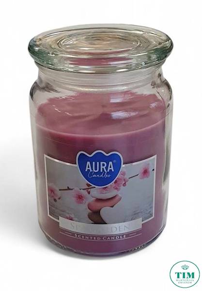 ŚWIECA ZAPACHOWA W SZKLE SND99254 OGRÓD SPA