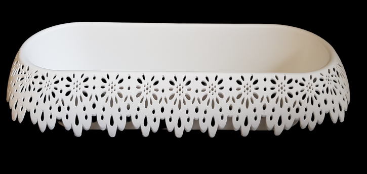 SKRZYNKA BALKONOWA PLASTIK MODENA 60CM BIAŁY
