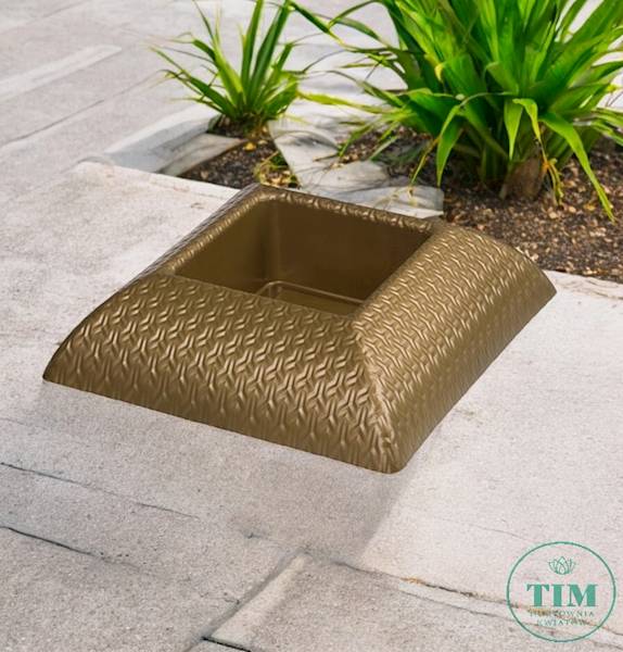 OSŁONKA MARBELLA 25CM ZŁOTY