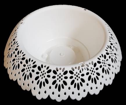 OSŁONKA MODENA 23CM BIAŁY
