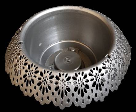OSŁONKA MODENA 23CM GRAFITOWY