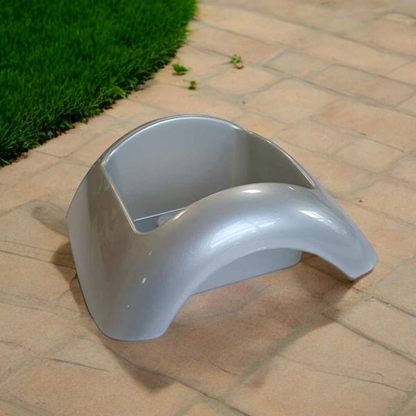 OSŁONKA DO KOMPOZYCJI FOCUS MAŁY 16CM SREBRNY