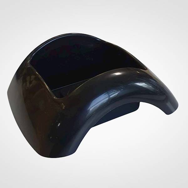 OSŁONKA DO KOMPOZYCJI FOCUS MAŁY 16CM CZARNY